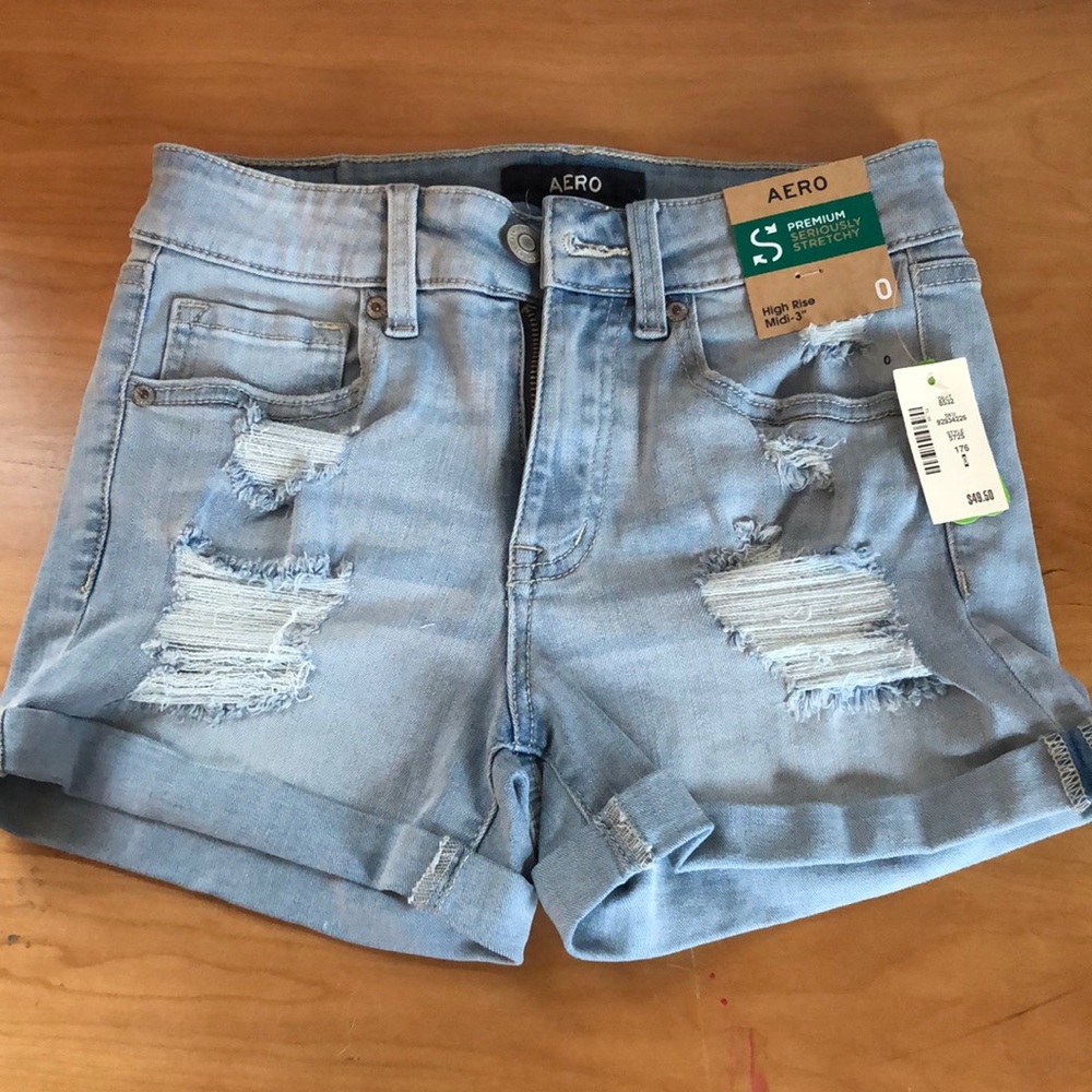 New Aeropostale Jean Shorts!!